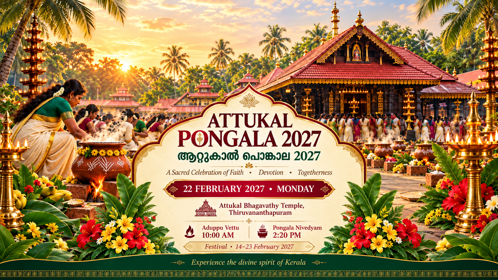Attukal Pongala 2027